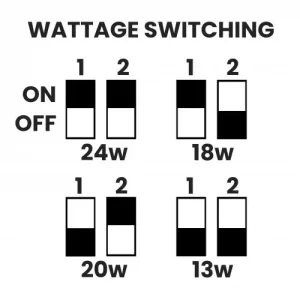 Wattage Switching