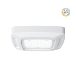 ASTRO switchable canopy light fixture installed in forecourt by Light Planet Australia